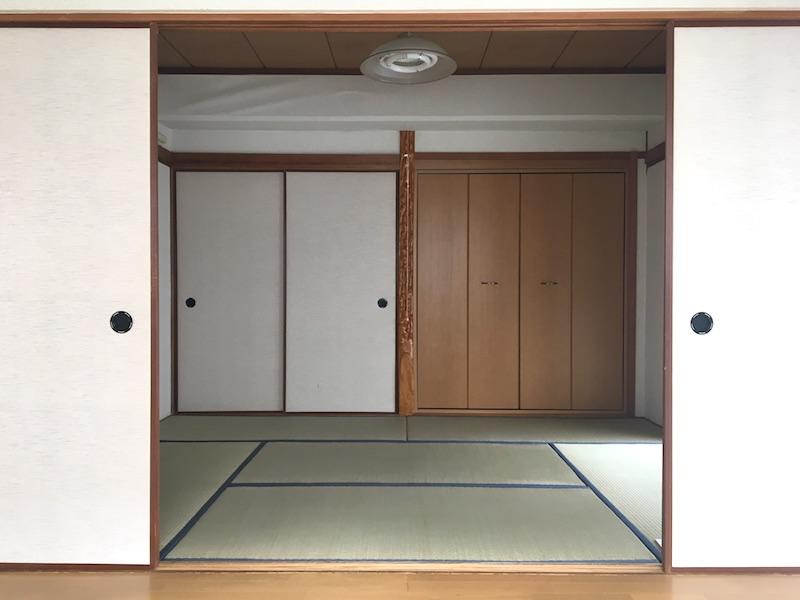 鹿児島市山之口町の賃貸物件/収納が充実している和室