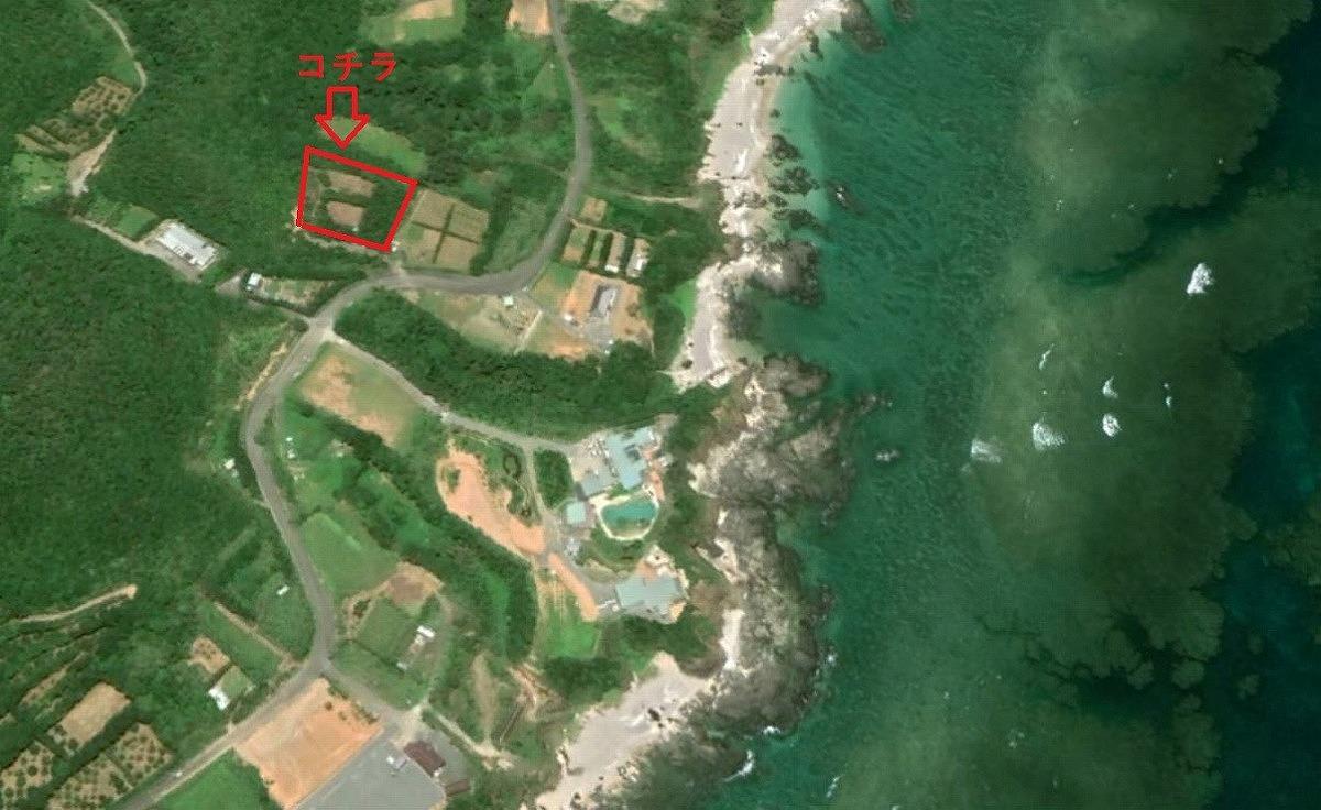 鹿児島県奄美市龍郷町の売買物件/海までの距離