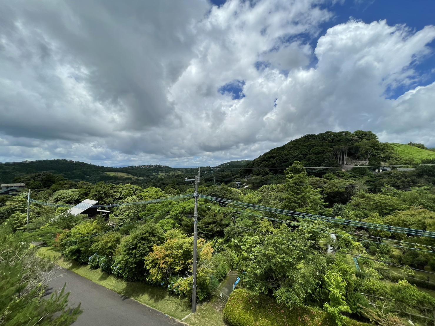 鹿児島県霧島市霧島田口の売買物件/屋上からの眺め