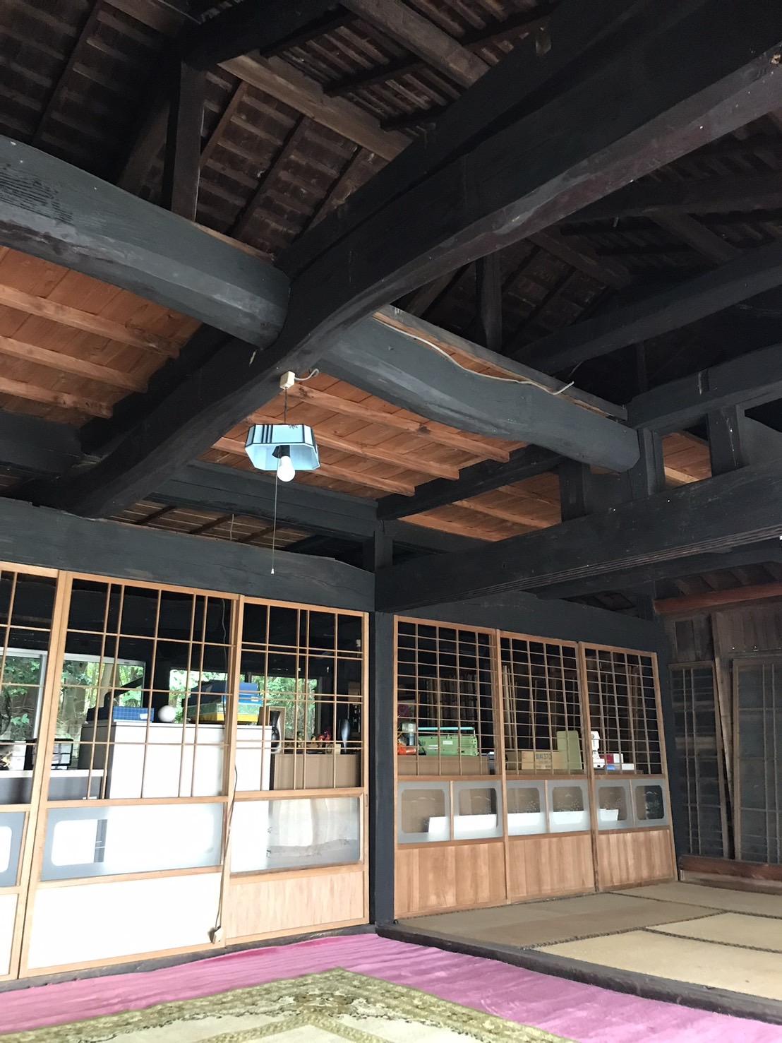 日置市東市来町の売買物件/立派な梁