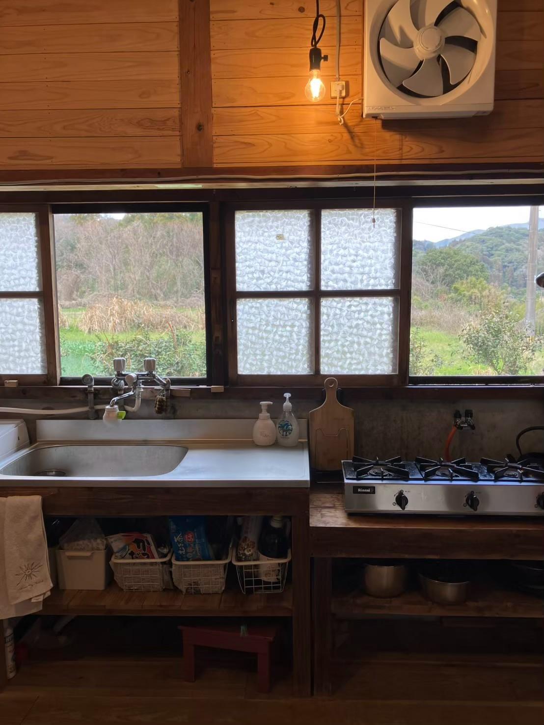 鹿児島県いちき串木野市の売買物件/キッチンからの眺め