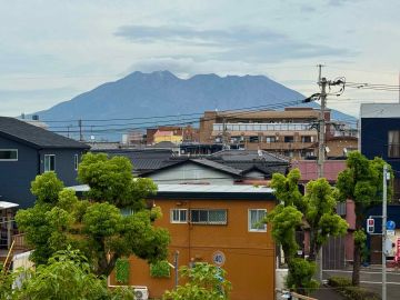 鹿児島県鹿児島市真砂町の賃貸物件/桜島に開くドア