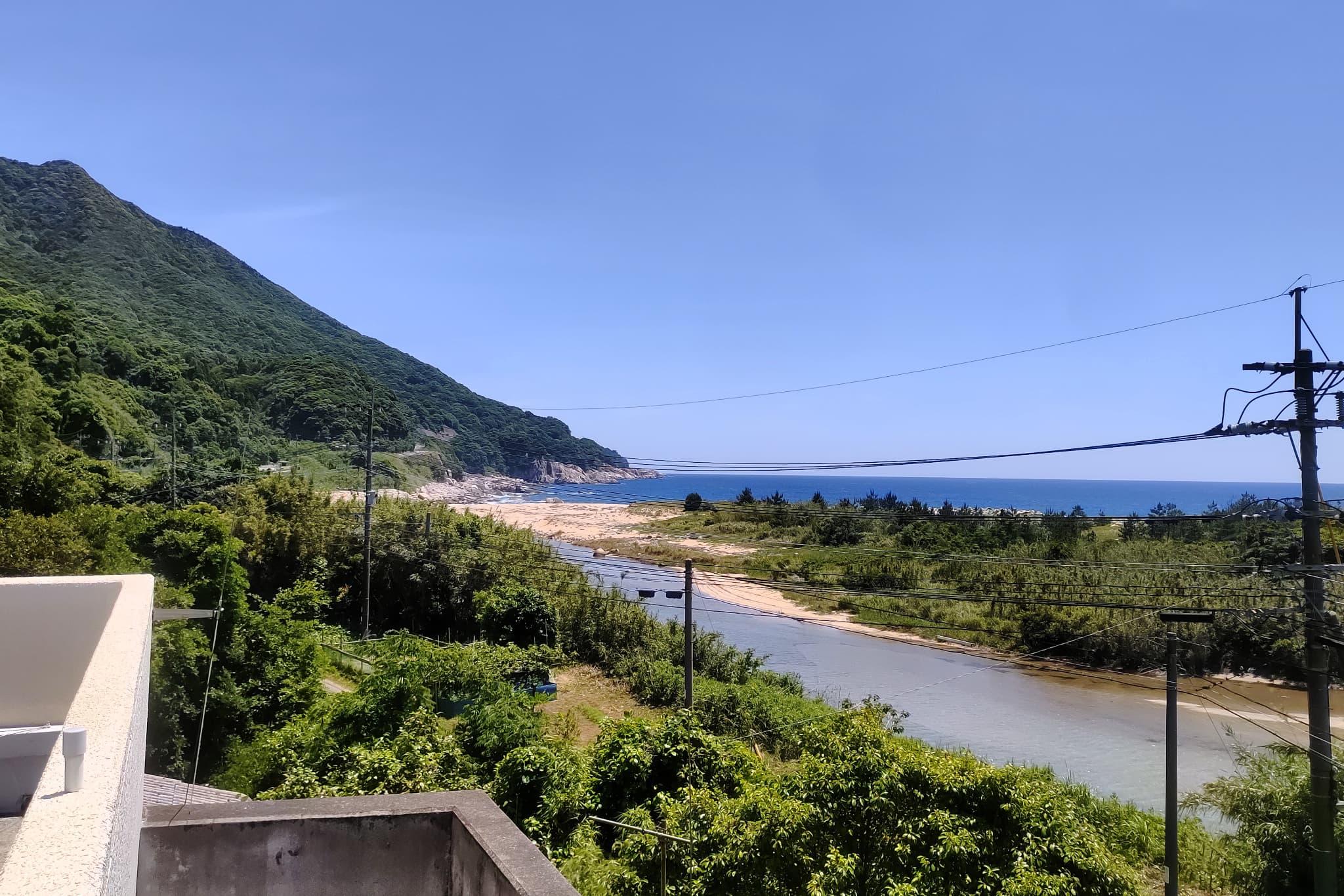 鹿児島県肝属郡肝付町の売買物件/屋上からの眺め。夜は星が綺麗に見えます。