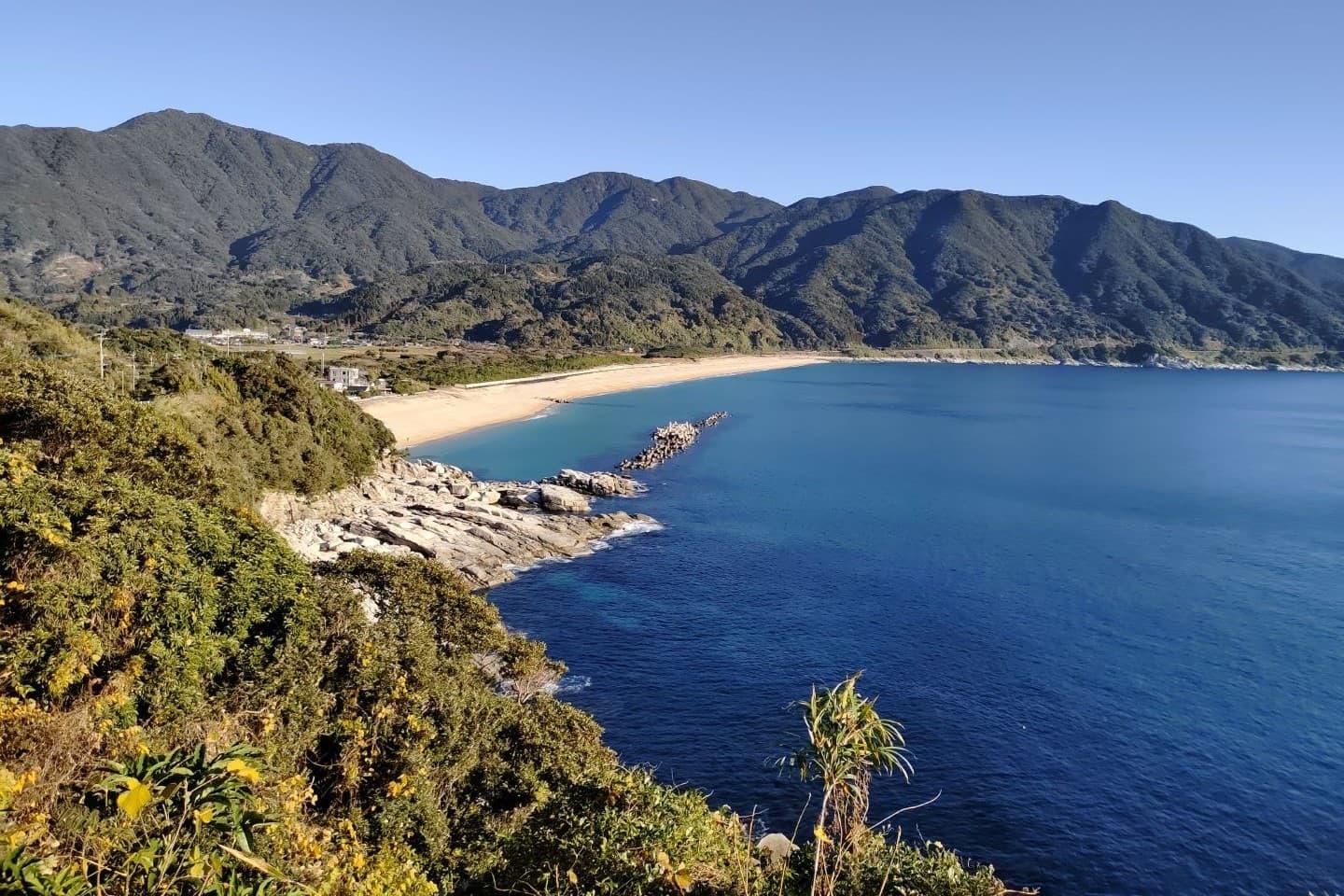 鹿児島県肝属郡肝付町の売買物件/北端から眺める岸良海岸