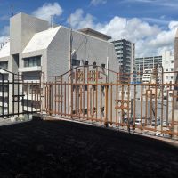 鹿児島市東千石町の売買物件/4階テラスからの景気