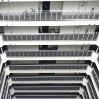 鹿児島市下荒田の賃貸物件/建物はロの字になってます