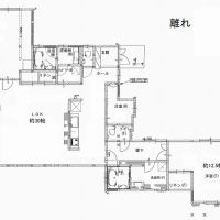 葉山町下山口の売買物件/離れの間取り