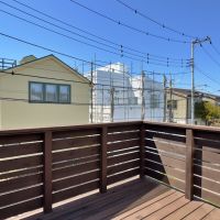 鎌倉市材木座五丁目の売買物件/ウッドデッキ｜駆け回りたい