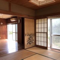 横浜市金沢区寺前一丁目の賃貸物件/前回募集時の写真│1階は板間と和室が続きになっています