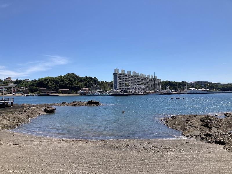 三浦市初声町三戸の売買物件/何度も見たくなるテラスから海の景色