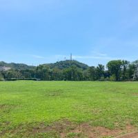 藤沢市鵠沼東の賃貸物件/周辺｜マンションの目の前にある「奥田公園」。休日は子供たちがたくさん遊んでいますよ
