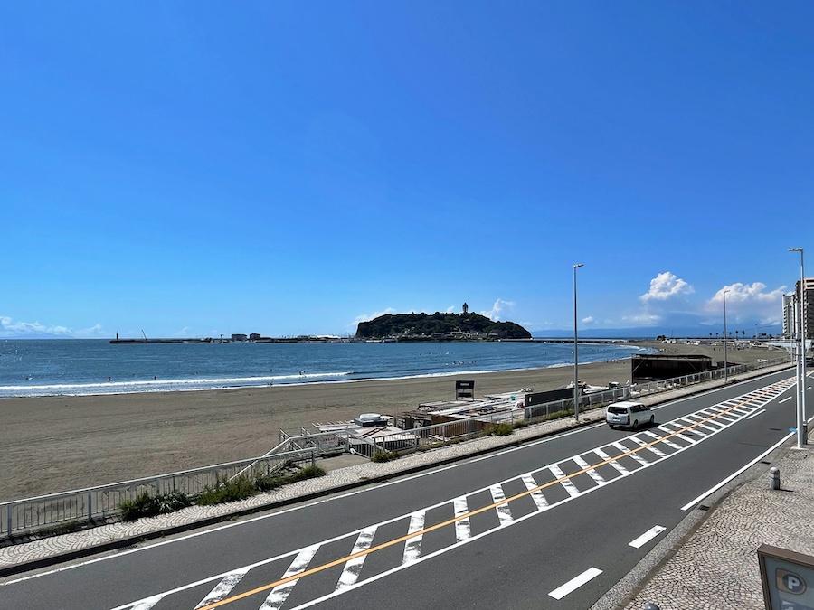 鎌倉市腰越三丁目の賃貸物件/2階のテラスからの眺め