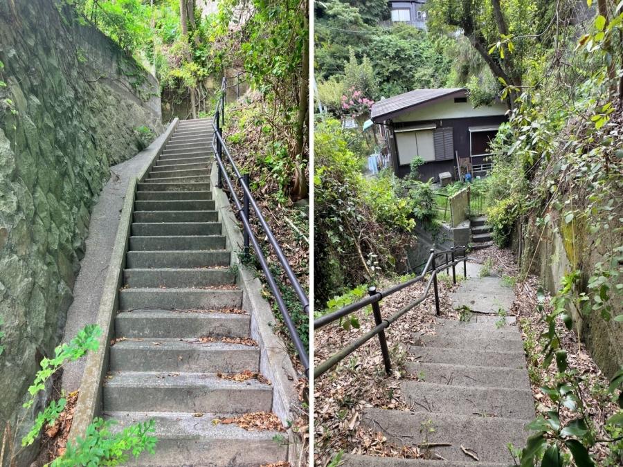 鎌倉市扇ガ谷四丁目の賃貸物件/物件までの道のり①