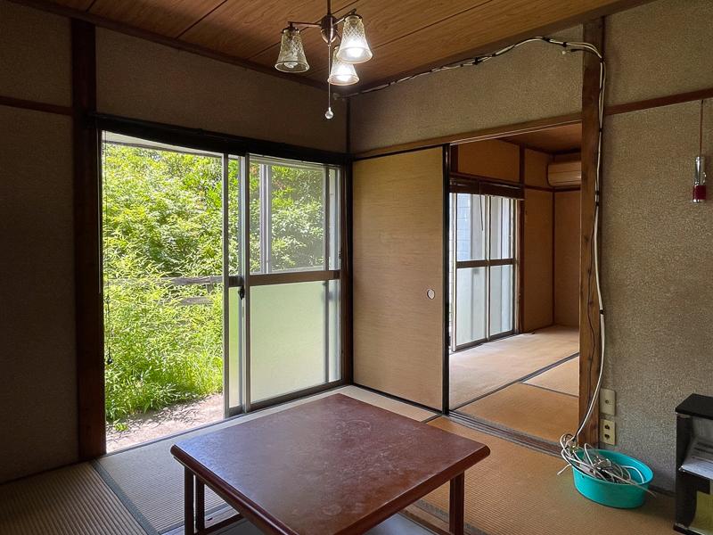 葉山町堀内の売買物件/4.5畳の和室は掘りごたつがあります。あえて残してもよいかも