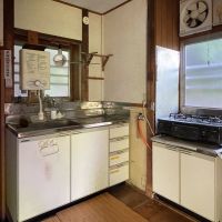 葉山町堀内の売買物件/キッチン。昭和ですね
