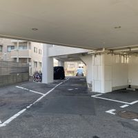 藤沢市片瀬海岸二丁目の売買物件/共有部│駐車場と駐輪場
