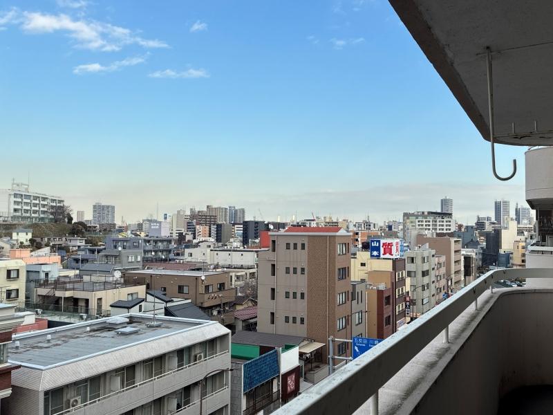横浜市神奈川区松本町三丁目の賃貸物件/眺望｜北側バルコニーより