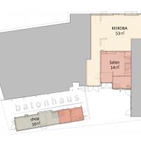 鎌倉市御成町の賃貸物件/「KEIKOBA」「Salon」などが共用部分としてシェアハウス利用者も含む施設利用者が使える空間です