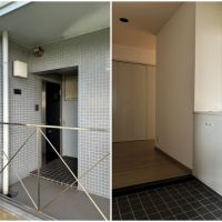 鎌倉市由比ガ浜三丁目の賃貸物件/玄関まわりはゆとりがあります