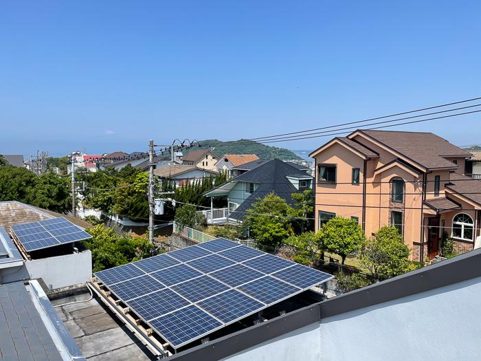 葉山町下山口の売買物件/富士山がうっすらと見ています（5月18日撮影）