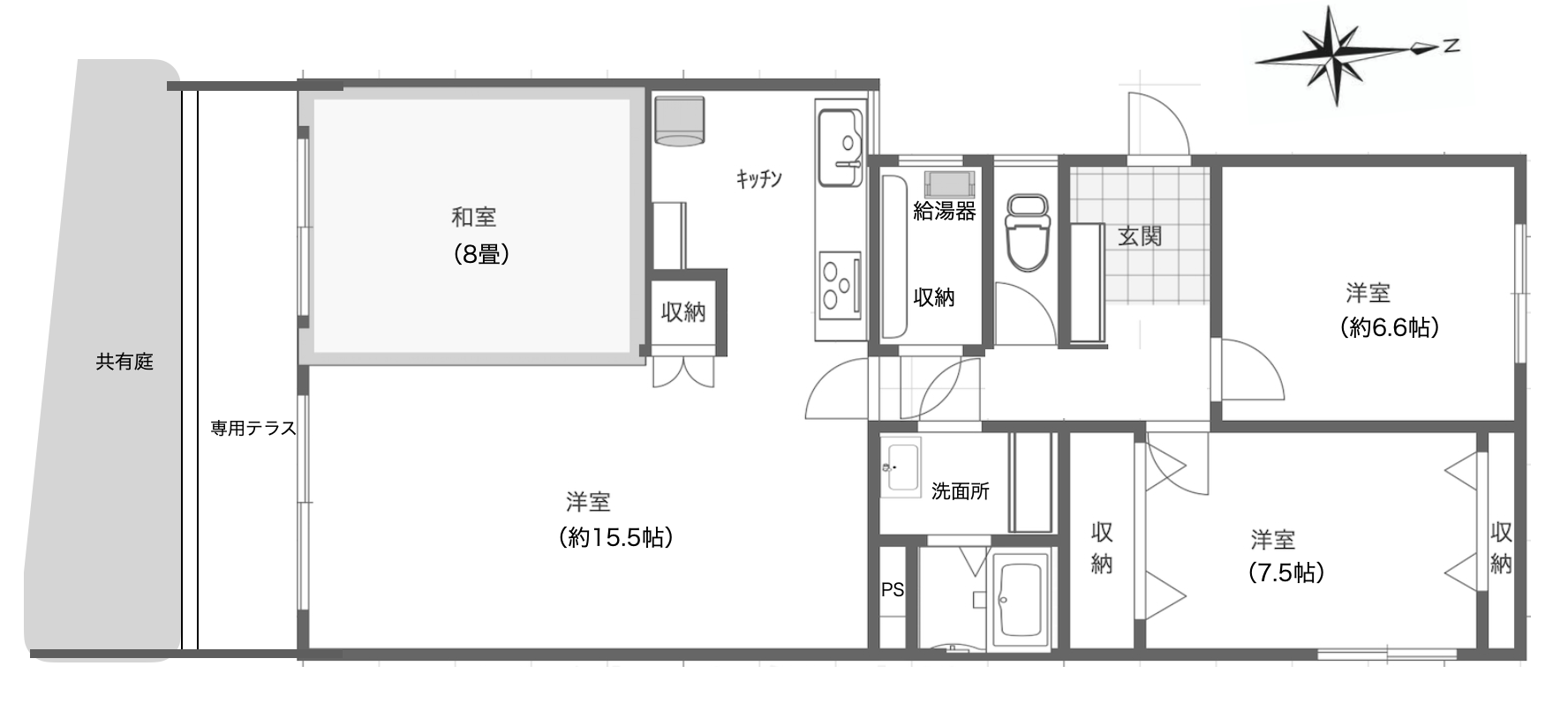 鎌倉市由比ガ浜四丁目の賃貸物件