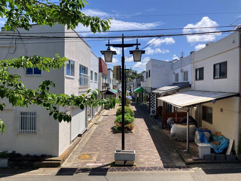 鎌倉市今泉台四丁目の賃貸物件/周辺｜商店街の様子。