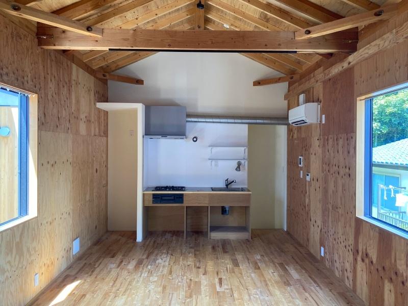 逗子市桜山五丁目の賃貸物件/D区画│LDK12帖。天井が高くて、開放感があります