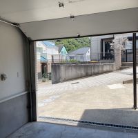 葉山町下山口の売買物件/ガレージから見たところ