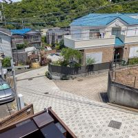 葉山町下山口の売買物件/2階の東側バルコニーから