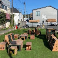 鎌倉市御成町の賃貸物件/敷地（工事前）｜空き地だったころ。商店街真ん中のコモンな広場として愛され、延べ4,000人以上が訪れました。