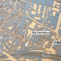 鎌倉市御成町の賃貸物件/地図｜商店街の真ん中にあることや、駅からの距離感がわかるはず。