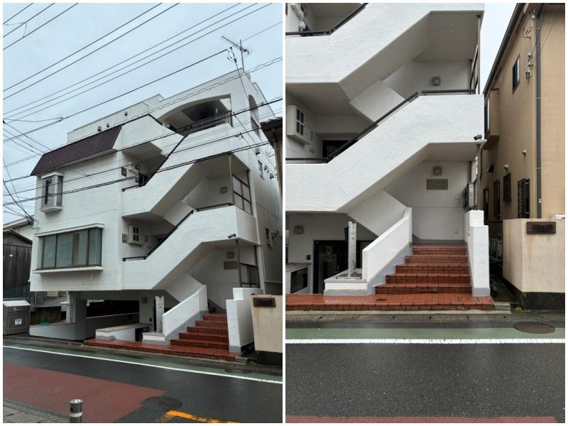 鎌倉市由比ガ浜二丁目の賃貸物件/建物の外観｜エントランス