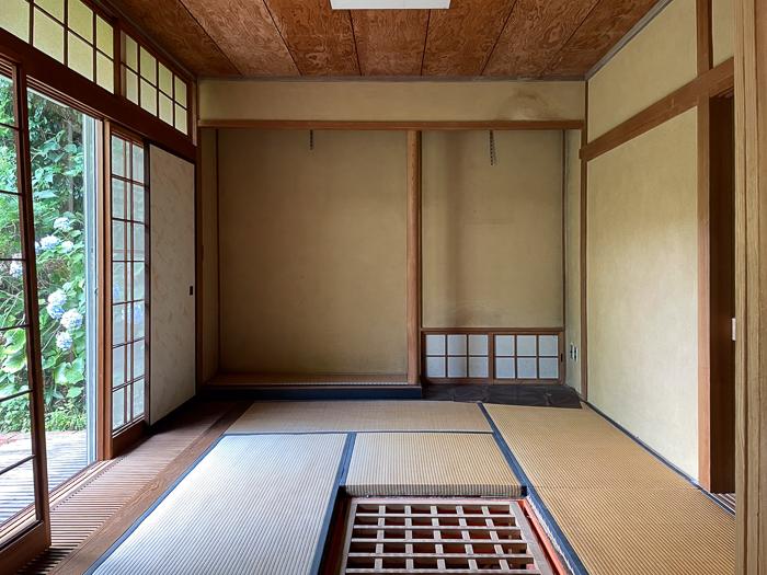 鎌倉市二階堂の売買物件/１階和室は掘り炬燵に