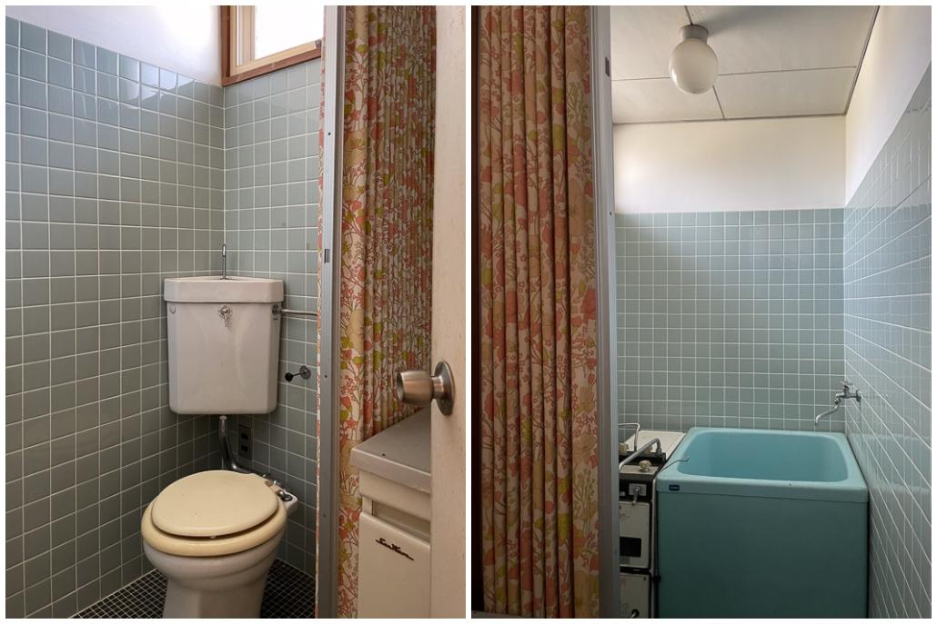 鎌倉市二階堂の売買物件/1,2階ともタイル張りのトイレと浴室
