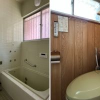 横須賀市船越町四丁目の売買物件/左：風呂｜右：トイレ