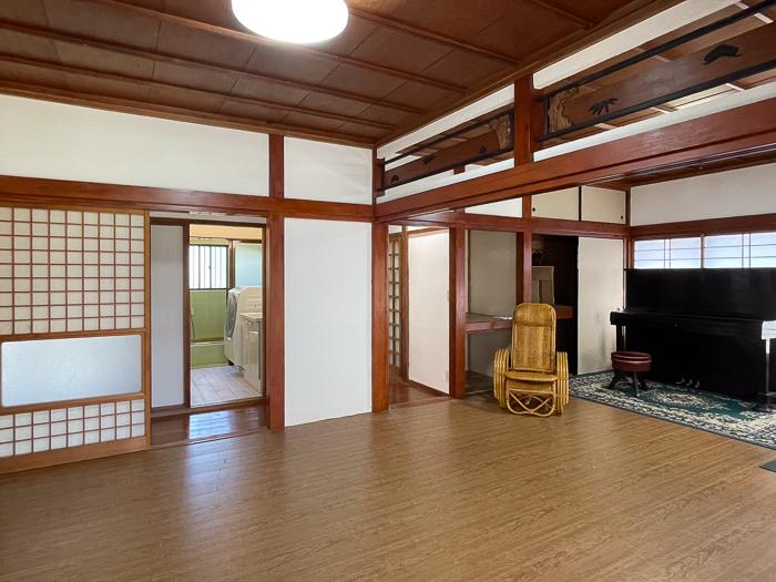 三浦市三崎町諸磯の売買物件/畳の部屋を板の間にして使いやすく