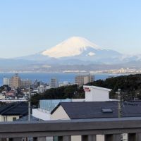 鎌倉市七里ガ浜二丁目の賃貸物件/気象条件がいいと富士山が見えるそうです（オーナー提供写真）