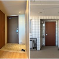 藤沢市鵠沼海岸二丁目の賃貸物件/玄関まわり（シューズインクローゼットもあります）