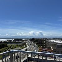 藤沢市鵠沼海岸二丁目の賃貸物件/共用部｜屋上からのビュー