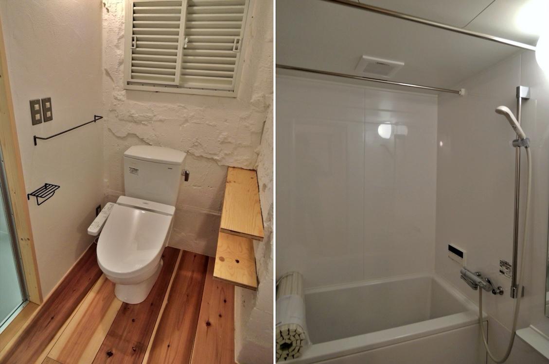 藤沢市片瀬海岸一丁目の売買物件/トイレや浴室などの設備はしっかり既製品を使っています