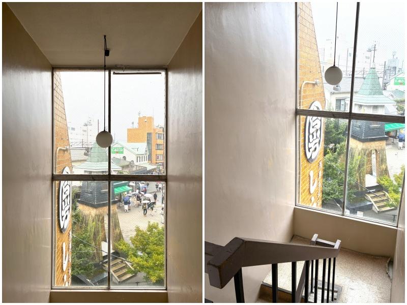 鎌倉市御成町の賃貸物件/3階までは階段で。吹抜けのような空間になっています