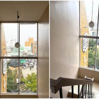 鎌倉市御成町の賃貸物件/3階までは階段で。吹抜けのような空間になっています