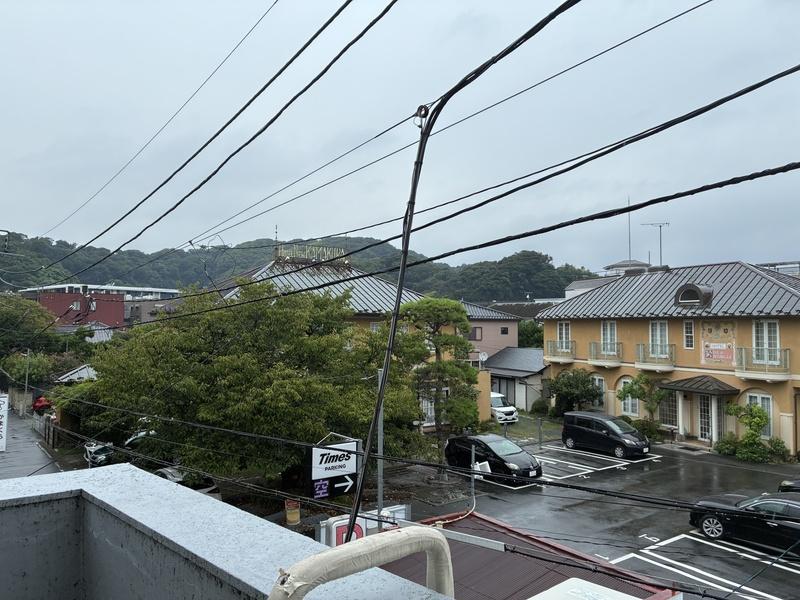 鎌倉市御成町の賃貸物件/北側の眺望。ホテルがあります