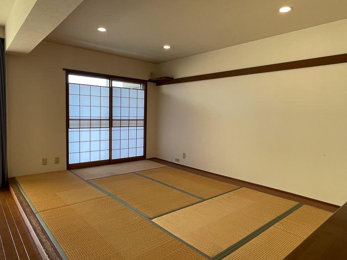 鎌倉市由比ガ浜四丁目の売買物件/和室の壁は撤去されており