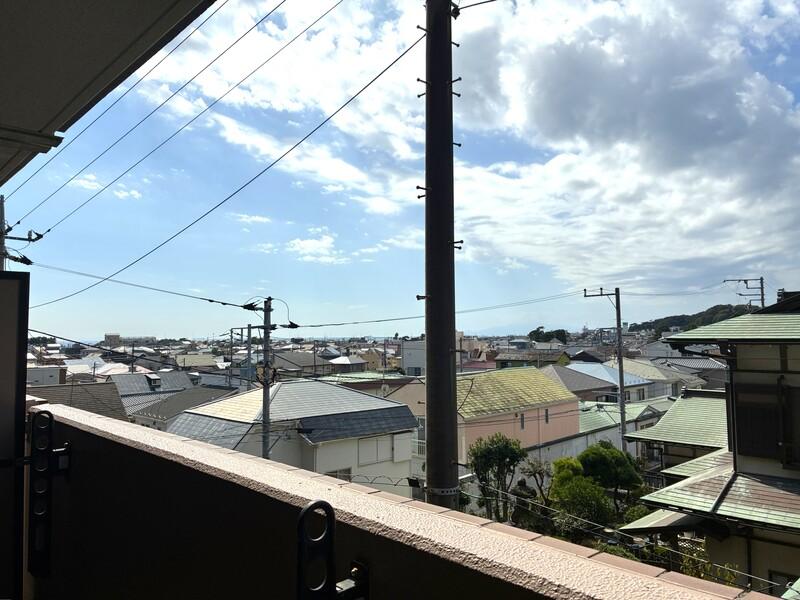 中郡大磯町大磯の賃貸物件/キラリと水平線が光るのが見えます