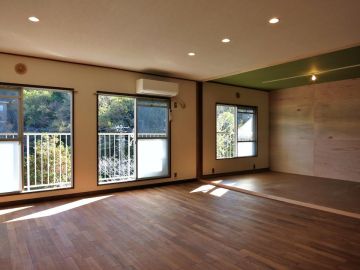 鎌倉市梶原五丁目の賃貸物件/鎌倉団地 -桜とバス-