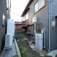 金沢市長町の賃貸物件/二軒長屋。奥側の区画