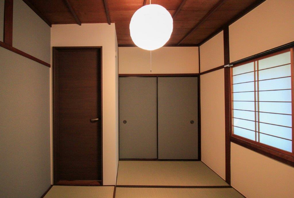 金沢市野町の賃貸物件/5.5畳の和室は落ち着くサイズ感。寝室や書斎に良さそう