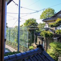 金沢市野町の賃貸物件/7.5畳和室よりの眺め。金沢みらいのまち創造館のグラウンドがすぐそこ