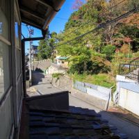 金沢市東山２丁目の賃貸物件/２階正面側窓からの景色